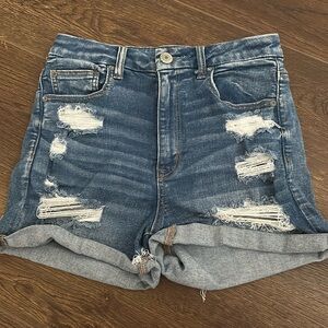 American Eagle Curvy Hi-Rise Shorts